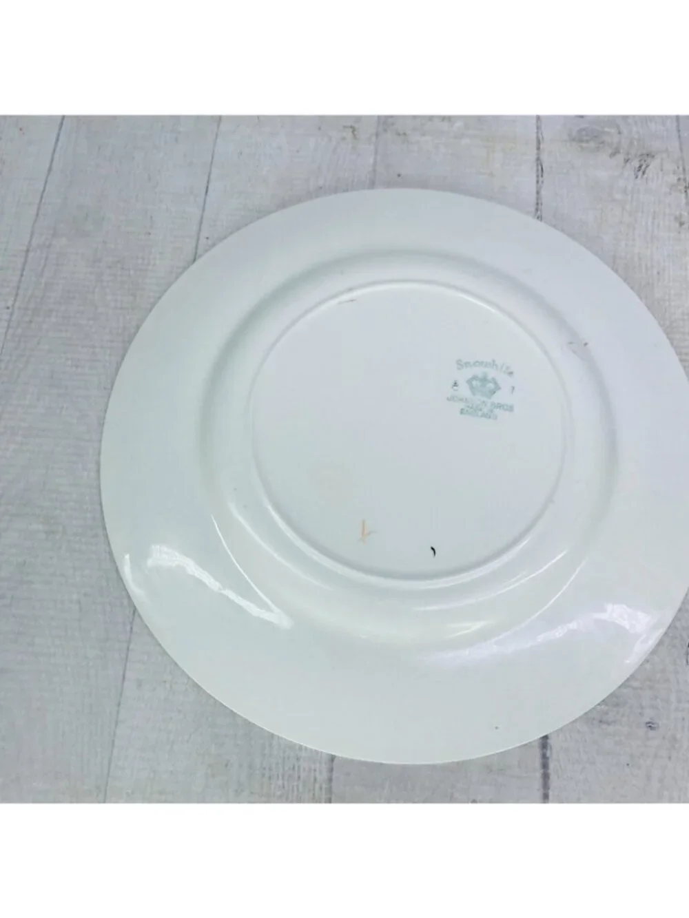 Johnson Brothers LYNTON OLDER SNOWHITE Floral England China Dinner Plate Set 3